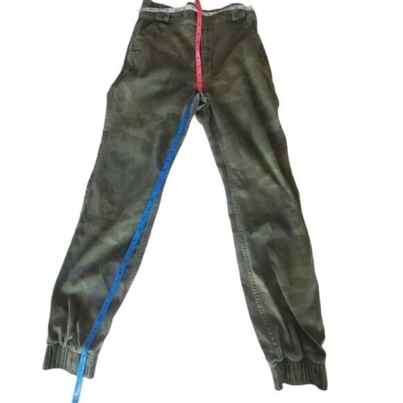 HOLLISTER Womens Jogger SZ S Ultra High Rise Camouflage Tapered Gorp‎ Granola - Picture 12 of 12